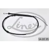 LINEX huzal, rögzítőfék 14.02.35