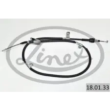LINEX huzal, rögzítőfék 18.01.33 autóalkatrész