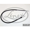 LINEX huzal, rögzítőfék 35.01.67
