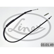 LINEX huzal, rögzítőfék LINEX 03.01.49 autóalkatrész