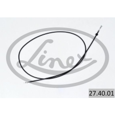LINEX motorházfedél kábel LINEX 27.40.01 autóalkatrész