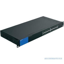 Linksys SMB LGS124P 24port POE+ 10/100/1000Mbps LAN nem menedzselhető asztali Switch hub és switch