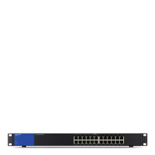 Linksys SMB LGS124P 24port POE+ 10/100/1000Mbps LAN nem menedzselhető Switch hub és switch