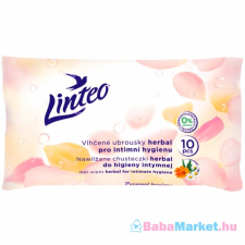 LINTEO Intim törlőkendő - Linteo Satin 10 db törlőkendő