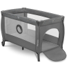 LIONELO 2 szintes utazóágy Stefi Plus multicolor-szürke