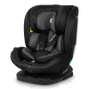 LIONELO gyerekülés Bastiaan i-Size Isofix 360 fok 40-150 cm fekete-szürke