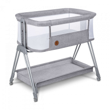 LIONELO Luna babaágy és babaöböl - Grey Concrete kiságy, babaágy