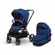 LIONELO Mika 2in1 multifunkciós babakocsi - Blue Navy babakocsi