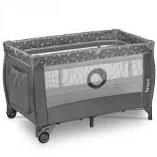 LIONELO Stefi Plus kétszintes utazóágy - Grey White utazóágy