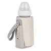 LIONELO Thermup Go PLUS hordozható akkumulátoros cumisüveg-melegítő - Beige Sand