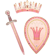 Liontouch Rosa királynő készlet - kard, pajzs és korona katonásdi