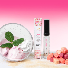 Lip gloss hot-cold effect Strawberry HOT KISS LIP GLOSS 7,4ml potencianövelő
