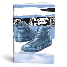 Lipamill Füzet kockás LIPAMILL A/4 40 lapos Sneaker füzet