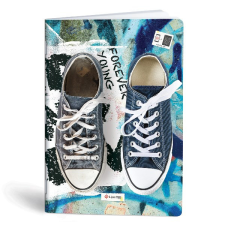 Lipamill Füzet LIPAMILL A/4 40 lapos sima Sneakers füzet