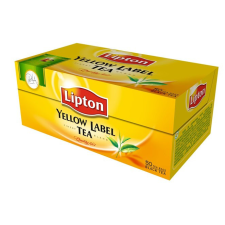  LIPTON Fekete tea, 50x2 g, LIPTON &quot;Yellow label&quot; tea