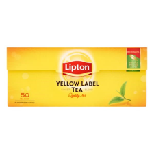 LIPTON Fekete tea lipton yellow label 50 filter/doboz gyógytea