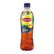 LIPTON Ice Tea Zero Barack energiamentes szénsavmentes üdítőital 500ml üdítő, ásványviz, gyümölcslé