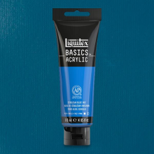 Liquitex Basics akrilfesték, 118 ml - 470, cerulean blue hue akrilfesték