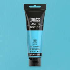 Liquitex Basics akrilfesték, 118 ml - 770, light blue permanent akrilfesték