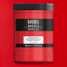 Liquitex Basics akrilfesték, 946 ml - 151, cadmium red medium hue akrilfesték