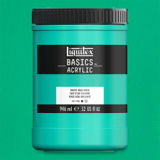 Liquitex Basics akrilfesték, 946 ml - 660, bright aqua green akrilfesték