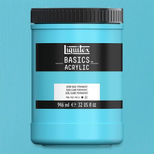 Liquitex Basics akrilfesték, 946 ml - 770, light blue permanent akrilfesték
