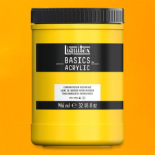 Liquitex Basics akrilfesték, 946 ml - 830, cadmium yellow medium hue akrilfesték