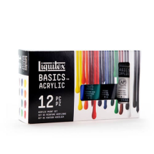 Liquitex Basics akrilfesték készlet - 12x22 ml akrilfesték