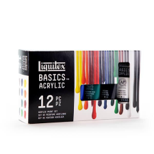 Liquitex Basics akrilfesték készlet - 12x22 ml akrilfesték