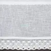  Lisa vitrázs függöny Fehér 60x150 cm