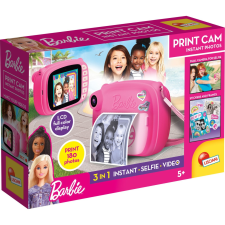 Lisciani Barbie Print Cam fényképezőgép fényképező