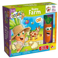 Lisciani Carotina Beszélő toll oktató játék - A farm puzzle, kirakós