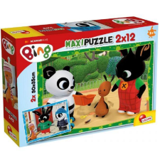 Lisciani Giochi Bing és barátai: Télen-nyáron 2x12db-os maxi puzzle puzzle, kirakós