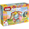 Lisciani Giochi Disney Dumbo 2 az 1-ben 35db-os maxi puzzle és színező 70x50cm - Lisciani