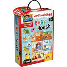 Lisciani Montessori baby kézségfejlesztő játék - babaház (304-100613) oktatójáték