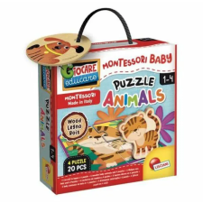 Lisciani Montessori baby puzzle - állatok puzzle, kirakós