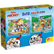Lisciani Puzzle Supermaxi 2x12 Mickey Mouse puzzle, kirakós