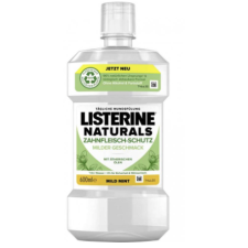  Listerine Naturals alkohol és színezék nélkül BIG PACK 600 ml szájvíz