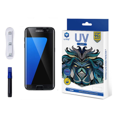 Lito - 3D UV üveg - Samsung Galaxy S7 Edge - Átlátszó (KF233108) mobiltelefon kellék