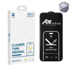 Lito Apple iPhone 15 Lito HD+ Ultra AR 2.5D Full Üvegfólia - Fekete mobiltelefon kellék