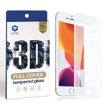 Lito Apple iPhone 7/8 Plus Lito 3D HD Full Cover Üvegfólia - Fehér mobiltelefon kellék