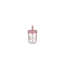  Little Dutch gyerek pohár szívószállal 250 ml - fairy garden konyhai eszköz