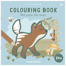 Little Dutch kifestő füzet - Forest Friends kreatív és készségfejlesztő