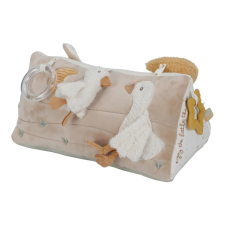 Little Dutch Little Dutch plüss készségfejlesztő háromszög - Newborn Naturals plüssfigura