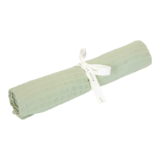 Little Dutch muszlin textilpelenka 120x120 cm Pure Sage mosható pelenka