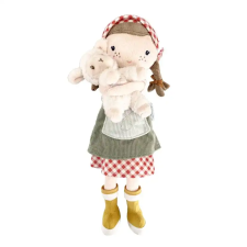 Little Dutch - Rosa baba báránnyal - 35 cm - Little Farm plüssfigura