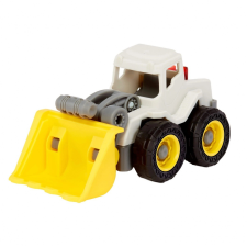 Little Tikes Dirt Digger Minis Kotrogép - Fehér/Sárga autópálya és játékautó