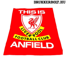 Liverpool Fc takaró - eredeti, hivatalos Anfield termék lakástextília