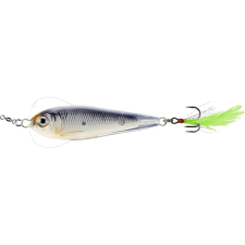 LIVETARGET FLUTTER SHAD JIGGING SPOON GLOW/BLACK 55 MM 14 G horgászkiegészítő