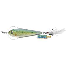 LIVETARGET FLUTTER SHAD JIGGING SPOON GOLD/GREEN 55 MM 14 G horgászkiegészítő